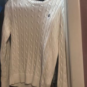 White Polo Ralph Lauren Sweater! NWOT